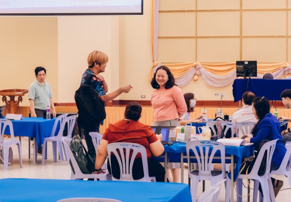 ภาพกิจกรรม  คณะวิทยาศาสตร์และเทคโนโลยี จัดโครงการกิจกรรมอบรมเชิงปฏิบัติการ เรื่อง การเขียนรายงานการประเมินตนเอง ระดับหลักสูตร ประจำปีการศึกษา 2565 ตามเกณฑ์ AUN-QA