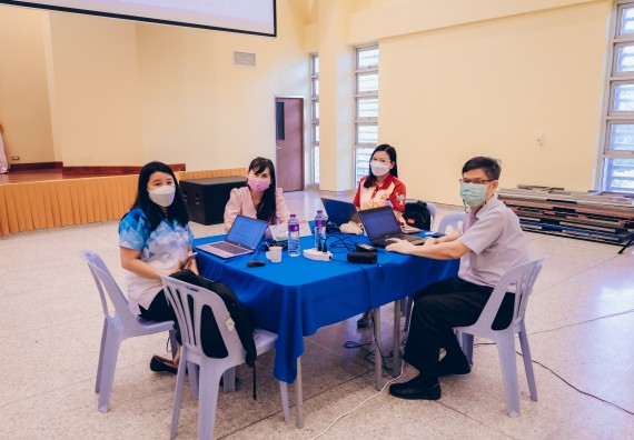 ภาพกิจกรรม  คณะวิทยาศาสตร์และเทคโนโลยี จัดโครงการกิจกรรมอบรมเชิงปฏิบัติการ เรื่อง การเขียนรายงานการประเมินตนเอง ระดับหลักสูตร ประจำปีการศึกษา 2565 ตามเกณฑ์ AUN-QA