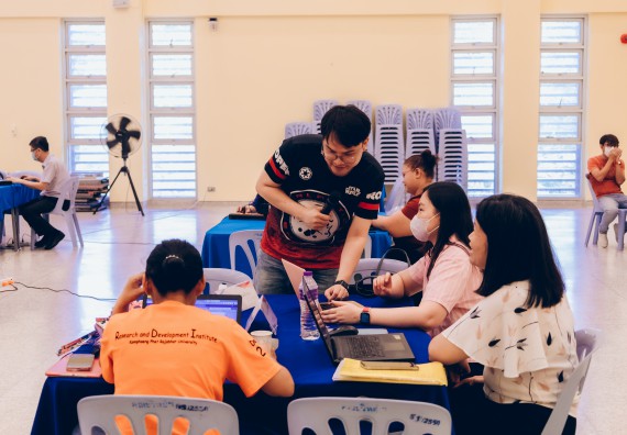 ภาพกิจกรรม  คณะวิทยาศาสตร์และเทคโนโลยี จัดโครงการกิจกรรมอบรมเชิงปฏิบัติการ เรื่อง การเขียนรายงานการประเมินตนเอง ระดับหลักสูตร ประจำปีการศึกษา 2565 ตามเกณฑ์ AUN-QA