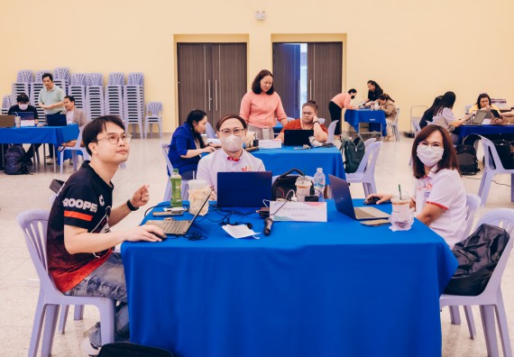 ภาพกิจกรรม  คณะวิทยาศาสตร์และเทคโนโลยี จัดโครงการกิจกรรมอบรมเชิงปฏิบัติการ เรื่อง การเขียนรายงานการประเมินตนเอง ระดับหลักสูตร ประจำปีการศึกษา 2565 ตามเกณฑ์ AUN-QA