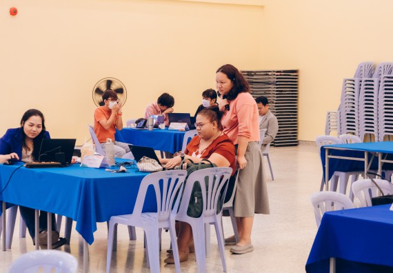 ภาพกิจกรรม  คณะวิทยาศาสตร์และเทคโนโลยี จัดโครงการกิจกรรมอบรมเชิงปฏิบัติการ เรื่อง การเขียนรายงานการประเมินตนเอง ระดับหลักสูตร ประจำปีการศึกษา 2565 ตามเกณฑ์ AUN-QA