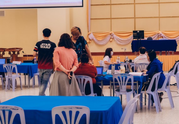 ภาพกิจกรรม  คณะวิทยาศาสตร์และเทคโนโลยี จัดโครงการกิจกรรมอบรมเชิงปฏิบัติการ เรื่อง การเขียนรายงานการประเมินตนเอง ระดับหลักสูตร ประจำปีการศึกษา 2565 ตามเกณฑ์ AUN-QA