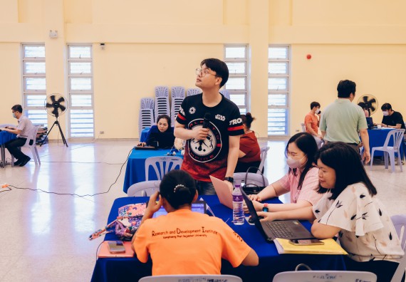 ภาพกิจกรรม  คณะวิทยาศาสตร์และเทคโนโลยี จัดโครงการกิจกรรมอบรมเชิงปฏิบัติการ เรื่อง การเขียนรายงานการประเมินตนเอง ระดับหลักสูตร ประจำปีการศึกษา 2565 ตามเกณฑ์ AUN-QA