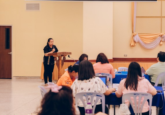 ภาพกิจกรรม  คณะวิทยาศาสตร์และเทคโนโลยี จัดโครงการกิจกรรมอบรมเชิงปฏิบัติการ เรื่อง การเขียนรายงานการประเมินตนเอง ระดับหลักสูตร ประจำปีการศึกษา 2565 ตามเกณฑ์ AUN-QA