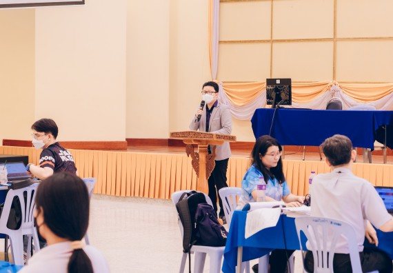 ภาพกิจกรรม  คณะวิทยาศาสตร์และเทคโนโลยี จัดโครงการกิจกรรมอบรมเชิงปฏิบัติการ เรื่อง การเขียนรายงานการประเมินตนเอง ระดับหลักสูตร ประจำปีการศึกษา 2565 ตามเกณฑ์ AUN-QA