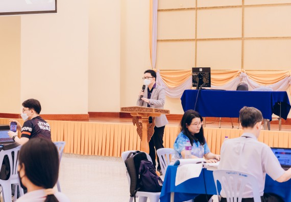 ภาพกิจกรรม  คณะวิทยาศาสตร์และเทคโนโลยี จัดโครงการกิจกรรมอบรมเชิงปฏิบัติการ เรื่อง การเขียนรายงานการประเมินตนเอง ระดับหลักสูตร ประจำปีการศึกษา 2565 ตามเกณฑ์ AUN-QA