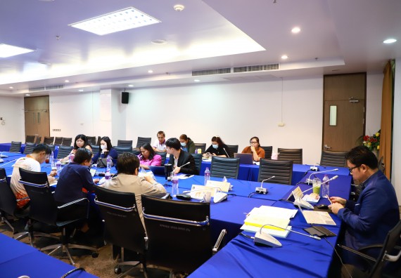 ภาพกิจกรรม  คณะวิทยาศาสตร์และเทคโนโลยี จัดประชุมคณะกรรมการประจำคณะวิทยาศาสตร์และเทคโนโลยี ครั้งที่ 1/2566