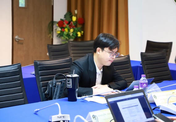 ภาพกิจกรรม  คณะวิทยาศาสตร์และเทคโนโลยี จัดประชุมคณะกรรมการประจำคณะวิทยาศาสตร์และเทคโนโลยี ครั้งที่ 1/2566