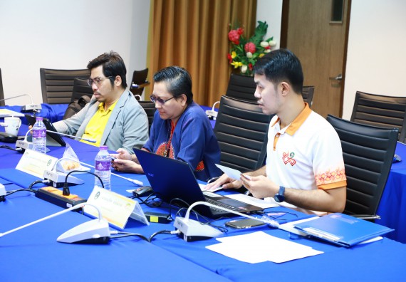 ภาพกิจกรรม  คณะวิทยาศาสตร์และเทคโนโลยี จัดประชุมคณะกรรมการประจำคณะวิทยาศาสตร์และเทคโนโลยี ครั้งที่ 1/2566