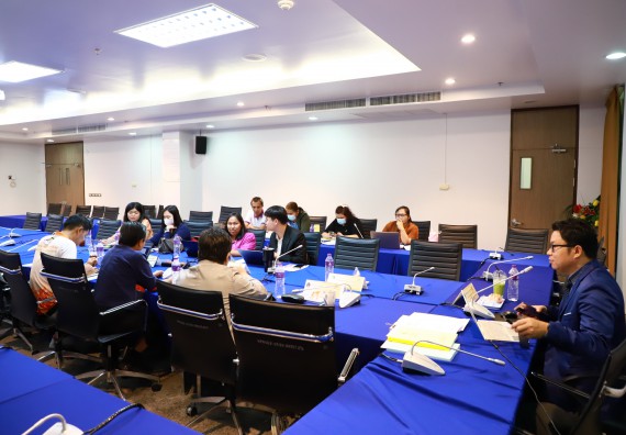 ภาพกิจกรรม  คณะวิทยาศาสตร์และเทคโนโลยี จัดประชุมคณะกรรมการประจำคณะวิทยาศาสตร์และเทคโนโลยี ครั้งที่ 1/2566