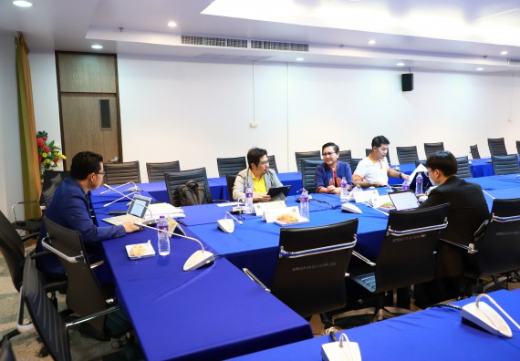 ภาพกิจกรรม  คณะวิทยาศาสตร์และเทคโนโลยี จัดประชุมคณะกรรมการประจำคณะวิทยาศาสตร์และเทคโนโลยี ครั้งที่ 1/2566