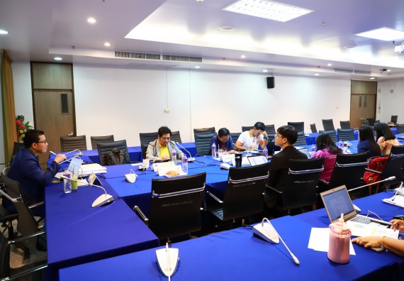 ภาพกิจกรรม  คณะวิทยาศาสตร์และเทคโนโลยี จัดประชุมคณะกรรมการประจำคณะวิทยาศาสตร์และเทคโนโลยี ครั้งที่ 1/2566