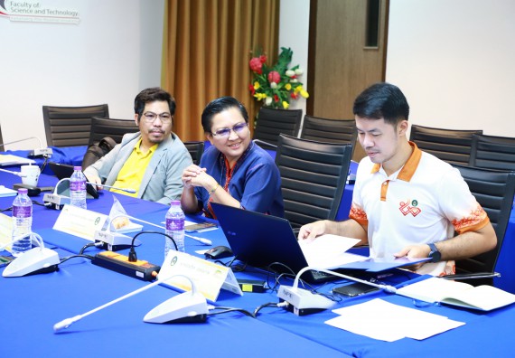ภาพกิจกรรม  คณะวิทยาศาสตร์และเทคโนโลยี จัดประชุมคณะกรรมการประจำคณะวิทยาศาสตร์และเทคโนโลยี ครั้งที่ 1/2566