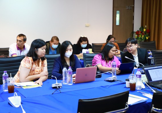 ภาพกิจกรรม  คณะวิทยาศาสตร์และเทคโนโลยี จัดประชุมคณะกรรมการประจำคณะวิทยาศาสตร์และเทคโนโลยี ครั้งที่ 1/2566