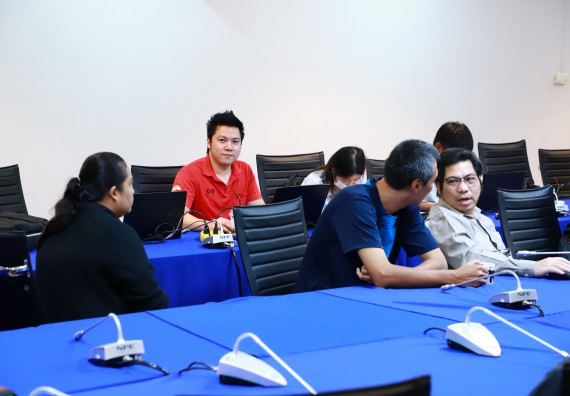 ภาพกิจกรรม   คณะวิทยาศาสตร์และเทคโนโลยี จัดอบรมเชิงปฏิบัติการ เรื่อง เทคนิคการออกแบบป้ายประชาสัมพันธ์ ให้กับอาจารย์และบุคลากรคณะวิทยาศาสตร์และเทคโนโลยี