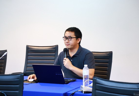 ภาพกิจกรรม   คณะวิทยาศาสตร์และเทคโนโลยี จัดอบรมเชิงปฏิบัติการ เรื่อง เทคนิคการออกแบบป้ายประชาสัมพันธ์ ให้กับอาจารย์และบุคลากรคณะวิทยาศาสตร์และเทคโนโลยี