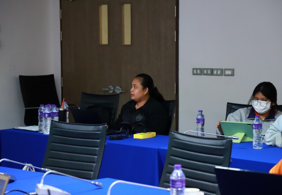 ภาพกิจกรรม   คณะวิทยาศาสตร์และเทคโนโลยี จัดอบรมเชิงปฏิบัติการ เรื่อง เทคนิคการออกแบบป้ายประชาสัมพันธ์ ให้กับอาจารย์และบุคลากรคณะวิทยาศาสตร์และเทคโนโลยี