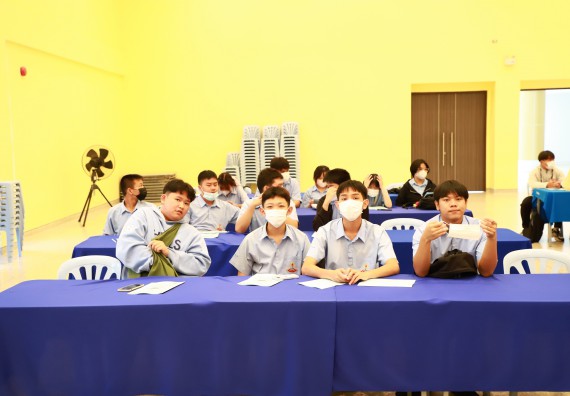 ภาพกิจกรรม  คณะวิทยาศาสตร์และเทคโนโลยี จัดกิจกรรมสร้างเสริมทักษะกระบวนการทางวิทยาศาสตร์สู่มาตรฐานสากล ให้กับนักเรียนระดับชั้นมัธยมศึกษาปีที่ 5 โรงเรียนตากพิทยาคม