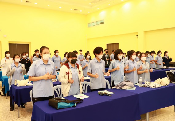 ภาพกิจกรรม  คณะวิทยาศาสตร์และเทคโนโลยี จัดกิจกรรมสร้างเสริมทักษะกระบวนการทางวิทยาศาสตร์สู่มาตรฐานสากล ให้กับนักเรียนระดับชั้นมัธยมศึกษาปีที่ 5 โรงเรียนตากพิทยาคม