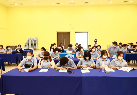 ภาพกิจกรรม  คณะวิทยาศาสตร์และเทคโนโลยี จัดกิจกรรมสร้างเสริมทักษะกระบวนการทางวิทยาศาสตร์สู่มาตรฐานสากล ให้กับนักเรียนระดับชั้นมัธยมศึกษาปีที่ 5 โรงเรียนตากพิทยาคม