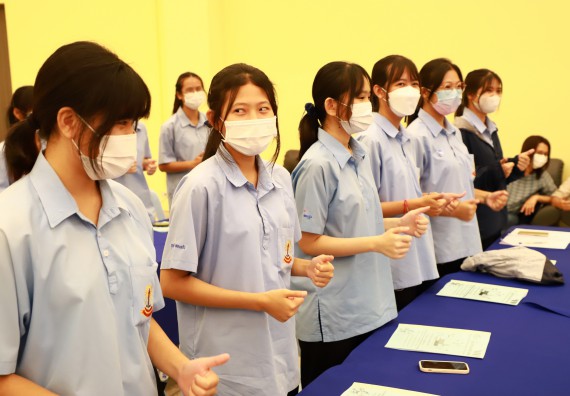 ภาพกิจกรรม  คณะวิทยาศาสตร์และเทคโนโลยี จัดกิจกรรมสร้างเสริมทักษะกระบวนการทางวิทยาศาสตร์สู่มาตรฐานสากล ให้กับนักเรียนระดับชั้นมัธยมศึกษาปีที่ 5 โรงเรียนตากพิทยาคม