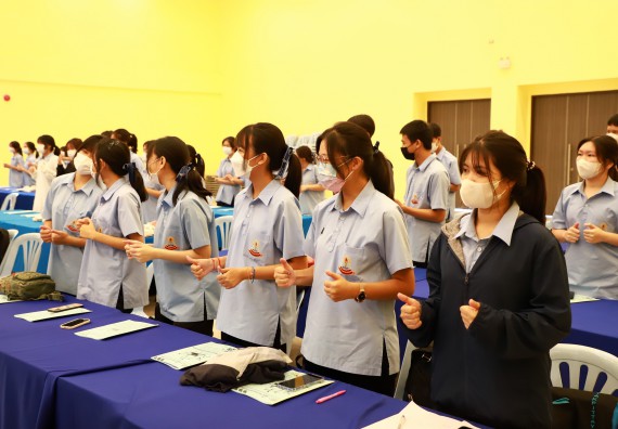 ภาพกิจกรรม  คณะวิทยาศาสตร์และเทคโนโลยี จัดกิจกรรมสร้างเสริมทักษะกระบวนการทางวิทยาศาสตร์สู่มาตรฐานสากล ให้กับนักเรียนระดับชั้นมัธยมศึกษาปีที่ 5 โรงเรียนตากพิทยาคม