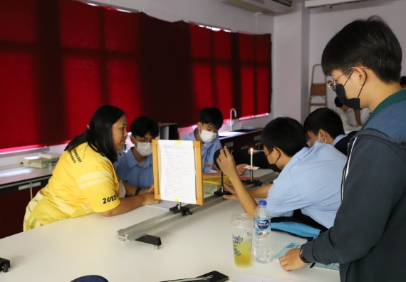 ภาพกิจกรรม  คณะวิทยาศาสตร์และเทคโนโลยี จัดกิจกรรมสร้างเสริมทักษะกระบวนการทางวิทยาศาสตร์สู่มาตรฐานสากล ให้กับนักเรียนระดับชั้นมัธยมศึกษาปีที่ 5 โรงเรียนตากพิทยาคม