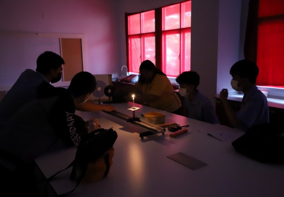 ภาพกิจกรรม  คณะวิทยาศาสตร์และเทคโนโลยี จัดกิจกรรมสร้างเสริมทักษะกระบวนการทางวิทยาศาสตร์สู่มาตรฐานสากล ให้กับนักเรียนระดับชั้นมัธยมศึกษาปีที่ 5 โรงเรียนตากพิทยาคม