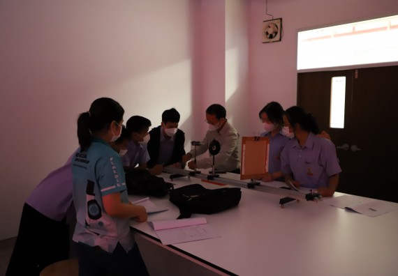 ภาพกิจกรรม  คณะวิทยาศาสตร์และเทคโนโลยี จัดกิจกรรมสร้างเสริมทักษะกระบวนการทางวิทยาศาสตร์สู่มาตรฐานสากล ให้กับนักเรียนระดับชั้นมัธยมศึกษาปีที่ 5 โรงเรียนตากพิทยาคม