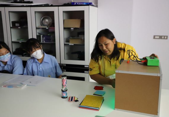 ภาพกิจกรรม  คณะวิทยาศาสตร์และเทคโนโลยี จัดกิจกรรมสร้างเสริมทักษะกระบวนการทางวิทยาศาสตร์สู่มาตรฐานสากล ให้กับนักเรียนระดับชั้นมัธยมศึกษาปีที่ 5 โรงเรียนตากพิทยาคม