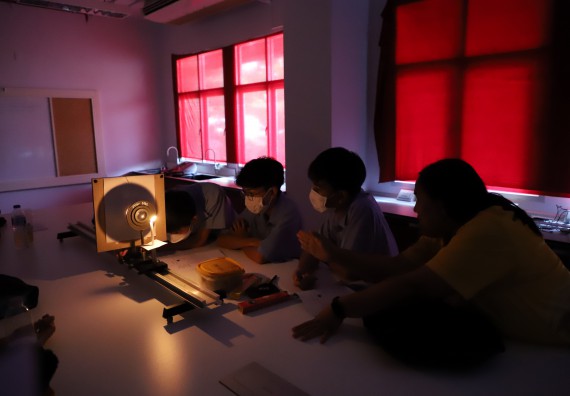 ภาพกิจกรรม  คณะวิทยาศาสตร์และเทคโนโลยี จัดกิจกรรมสร้างเสริมทักษะกระบวนการทางวิทยาศาสตร์สู่มาตรฐานสากล ให้กับนักเรียนระดับชั้นมัธยมศึกษาปีที่ 5 โรงเรียนตากพิทยาคม