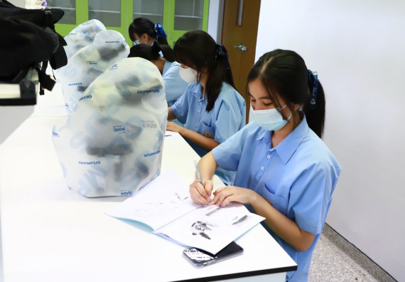 ภาพกิจกรรม  คณะวิทยาศาสตร์และเทคโนโลยี จัดกิจกรรมสร้างเสริมทักษะกระบวนการทางวิทยาศาสตร์สู่มาตรฐานสากล ให้กับนักเรียนระดับชั้นมัธยมศึกษาปีที่ 5 โรงเรียนตากพิทยาคม