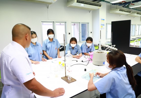 ภาพกิจกรรม  คณะวิทยาศาสตร์และเทคโนโลยี จัดกิจกรรมสร้างเสริมทักษะกระบวนการทางวิทยาศาสตร์สู่มาตรฐานสากล ให้กับนักเรียนระดับชั้นมัธยมศึกษาปีที่ 5 โรงเรียนตากพิทยาคม