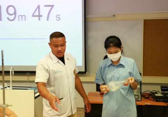 ภาพกิจกรรม  คณะวิทยาศาสตร์และเทคโนโลยี จัดกิจกรรมสร้างเสริมทักษะกระบวนการทางวิทยาศาสตร์สู่มาตรฐานสากล ให้กับนักเรียนระดับชั้นมัธยมศึกษาปีที่ 5 โรงเรียนตากพิทยาคม