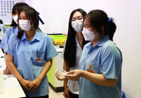 ภาพกิจกรรม  คณะวิทยาศาสตร์และเทคโนโลยี จัดกิจกรรมสร้างเสริมทักษะกระบวนการทางวิทยาศาสตร์สู่มาตรฐานสากล ให้กับนักเรียนระดับชั้นมัธยมศึกษาปีที่ 5 โรงเรียนตากพิทยาคม