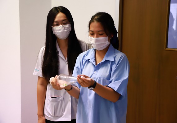 ภาพกิจกรรม  คณะวิทยาศาสตร์และเทคโนโลยี จัดกิจกรรมสร้างเสริมทักษะกระบวนการทางวิทยาศาสตร์สู่มาตรฐานสากล ให้กับนักเรียนระดับชั้นมัธยมศึกษาปีที่ 5 โรงเรียนตากพิทยาคม