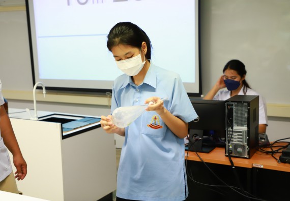 ภาพกิจกรรม  คณะวิทยาศาสตร์และเทคโนโลยี จัดกิจกรรมสร้างเสริมทักษะกระบวนการทางวิทยาศาสตร์สู่มาตรฐานสากล ให้กับนักเรียนระดับชั้นมัธยมศึกษาปีที่ 5 โรงเรียนตากพิทยาคม