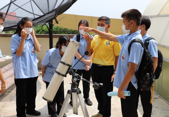 ภาพกิจกรรม  คณะวิทยาศาสตร์และเทคโนโลยี จัดกิจกรรมสร้างเสริมทักษะกระบวนการทางวิทยาศาสตร์สู่มาตรฐานสากล ให้กับนักเรียนระดับชั้นมัธยมศึกษาปีที่ 5 โรงเรียนตากพิทยาคม