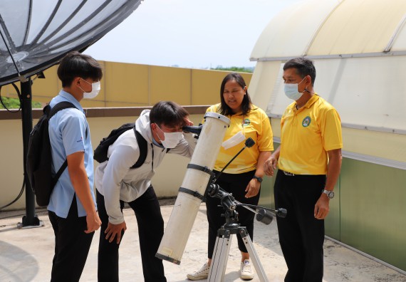 ภาพกิจกรรม  คณะวิทยาศาสตร์และเทคโนโลยี จัดกิจกรรมสร้างเสริมทักษะกระบวนการทางวิทยาศาสตร์สู่มาตรฐานสากล ให้กับนักเรียนระดับชั้นมัธยมศึกษาปีที่ 5 โรงเรียนตากพิทยาคม
