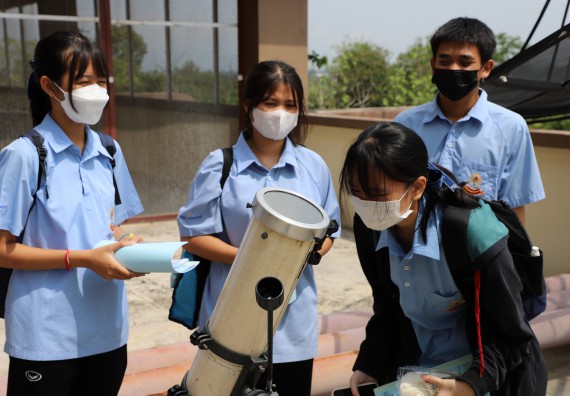 ภาพกิจกรรม  คณะวิทยาศาสตร์และเทคโนโลยี จัดกิจกรรมสร้างเสริมทักษะกระบวนการทางวิทยาศาสตร์สู่มาตรฐานสากล ให้กับนักเรียนระดับชั้นมัธยมศึกษาปีที่ 5 โรงเรียนตากพิทยาคม