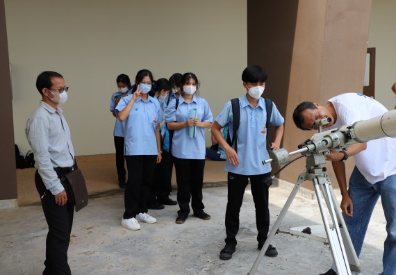 ภาพกิจกรรม  คณะวิทยาศาสตร์และเทคโนโลยี จัดกิจกรรมสร้างเสริมทักษะกระบวนการทางวิทยาศาสตร์สู่มาตรฐานสากล ให้กับนักเรียนระดับชั้นมัธยมศึกษาปีที่ 5 โรงเรียนตากพิทยาคม