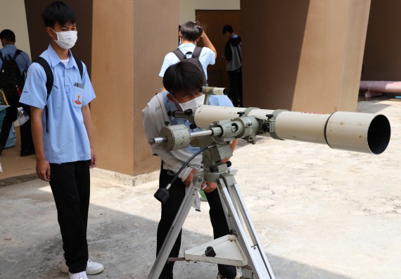 ภาพกิจกรรม  คณะวิทยาศาสตร์และเทคโนโลยี จัดกิจกรรมสร้างเสริมทักษะกระบวนการทางวิทยาศาสตร์สู่มาตรฐานสากล ให้กับนักเรียนระดับชั้นมัธยมศึกษาปีที่ 5 โรงเรียนตากพิทยาคม