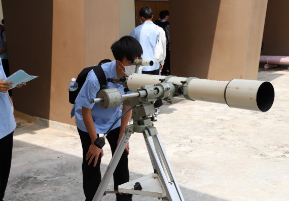 ภาพกิจกรรม  คณะวิทยาศาสตร์และเทคโนโลยี จัดกิจกรรมสร้างเสริมทักษะกระบวนการทางวิทยาศาสตร์สู่มาตรฐานสากล ให้กับนักเรียนระดับชั้นมัธยมศึกษาปีที่ 5 โรงเรียนตากพิทยาคม