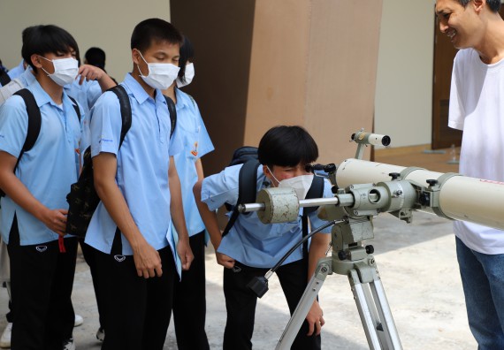 ภาพกิจกรรม  คณะวิทยาศาสตร์และเทคโนโลยี จัดกิจกรรมสร้างเสริมทักษะกระบวนการทางวิทยาศาสตร์สู่มาตรฐานสากล ให้กับนักเรียนระดับชั้นมัธยมศึกษาปีที่ 5 โรงเรียนตากพิทยาคม