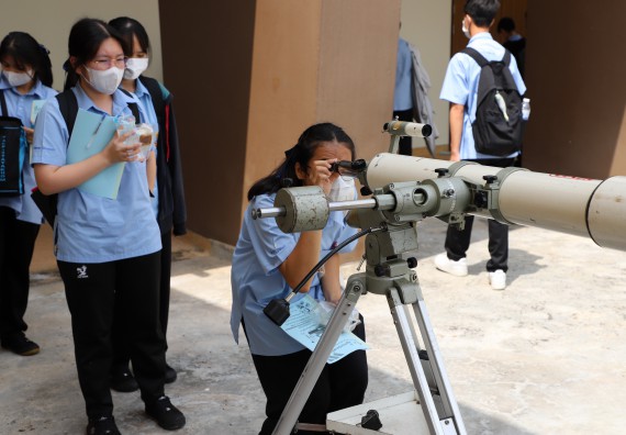 ภาพกิจกรรม  คณะวิทยาศาสตร์และเทคโนโลยี จัดกิจกรรมสร้างเสริมทักษะกระบวนการทางวิทยาศาสตร์สู่มาตรฐานสากล ให้กับนักเรียนระดับชั้นมัธยมศึกษาปีที่ 5 โรงเรียนตากพิทยาคม