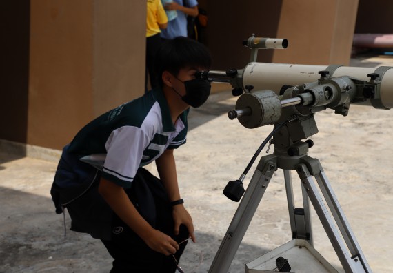 ภาพกิจกรรม  คณะวิทยาศาสตร์และเทคโนโลยี จัดกิจกรรมสร้างเสริมทักษะกระบวนการทางวิทยาศาสตร์สู่มาตรฐานสากล ให้กับนักเรียนระดับชั้นมัธยมศึกษาปีที่ 5 โรงเรียนตากพิทยาคม