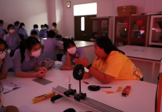 ภาพกิจกรรม  คณะวิทยาศาสตร์และเทคโนโลยี จัดกิจกรรมสร้างเสริมทักษะกระบวนการทางวิทยาศาสตร์สู่มาตรฐานสากล ให้กับนักเรียนระดับชั้นมัธยมศึกษาปีที่ 5 โรงเรียนตากพิทยาคม