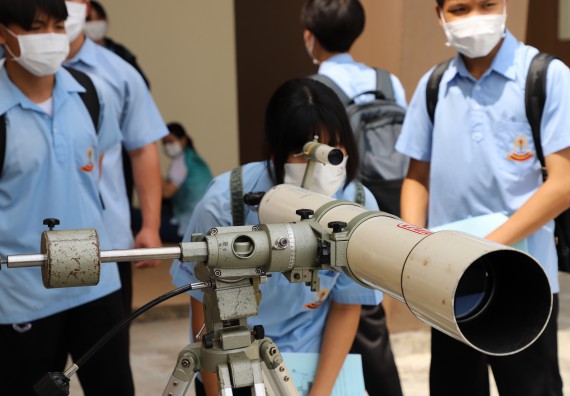 ภาพกิจกรรม  คณะวิทยาศาสตร์และเทคโนโลยี จัดกิจกรรมสร้างเสริมทักษะกระบวนการทางวิทยาศาสตร์สู่มาตรฐานสากล ให้กับนักเรียนระดับชั้นมัธยมศึกษาปีที่ 5 โรงเรียนตากพิทยาคม