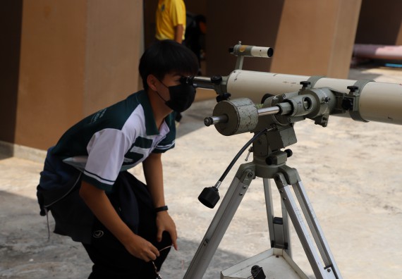 ภาพกิจกรรม  คณะวิทยาศาสตร์และเทคโนโลยี จัดกิจกรรมสร้างเสริมทักษะกระบวนการทางวิทยาศาสตร์สู่มาตรฐานสากล ให้กับนักเรียนระดับชั้นมัธยมศึกษาปีที่ 5 โรงเรียนตากพิทยาคม