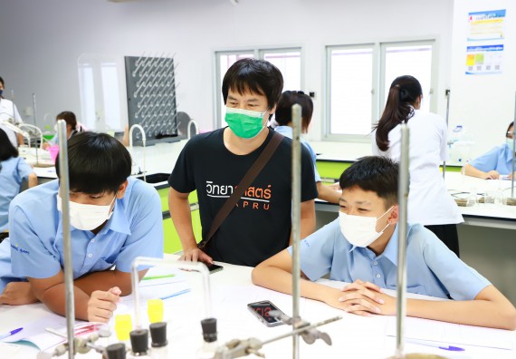 ภาพกิจกรรม  คณะวิทยาศาสตร์และเทคโนโลยี จัดกิจกรรมสร้างเสริมทักษะกระบวนการทางวิทยาศาสตร์สู่มาตรฐานสากล ให้กับนักเรียนระดับชั้นมัธยมศึกษาปีที่ 5 โรงเรียนตากพิทยาคม